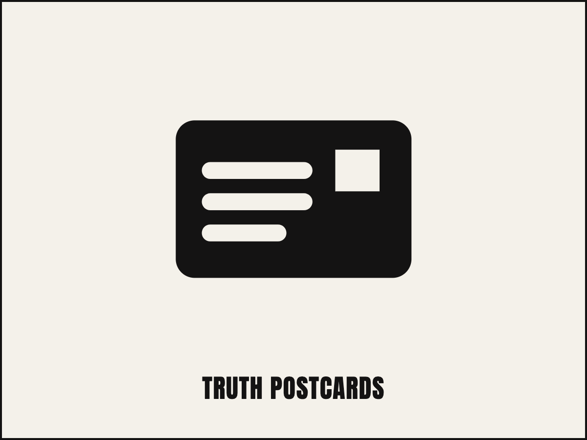 Truth Postcards